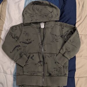 The Children's Place Olive Dinosaur Hoodie